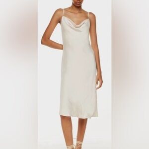 Wilfred Cream Slip Dress